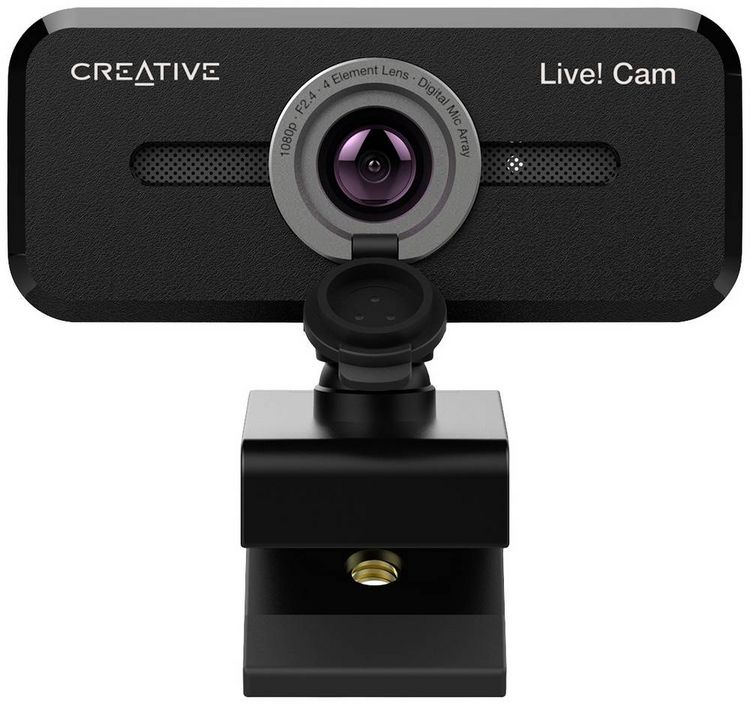 Produktbild: CREATIVE Live! Cam Sync 1080P V2, Full-HD Webcam, 1,80 m Kabel