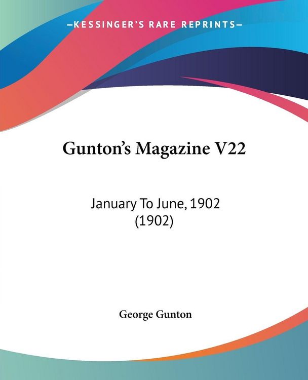 Produktbild: Gunton's Magazine V22