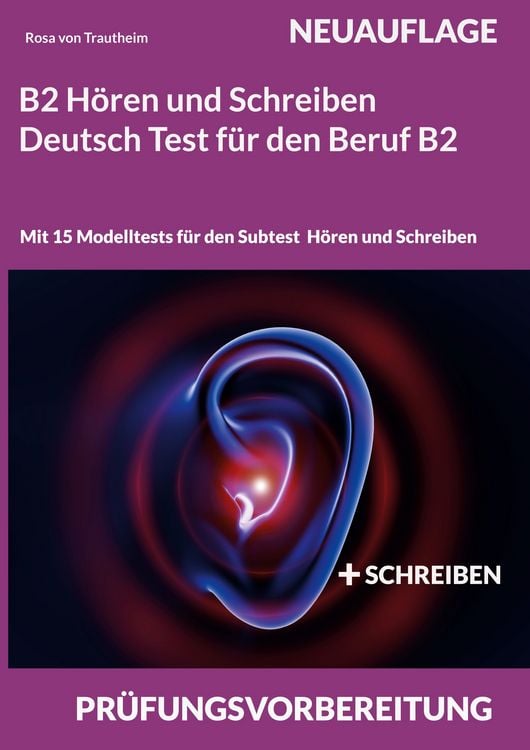 Produktbild: B2 H&ouml;ren und Schreiben Deutsch Test f&uuml;r den Beruf B2
