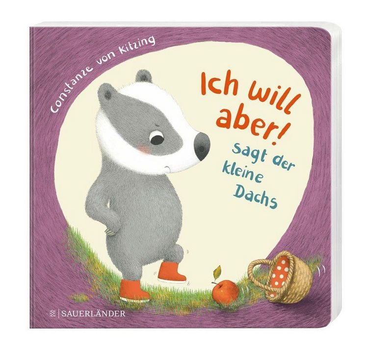 Produktbild: "Ich will aber!", sagt der kleine Dachs (Trotz-Buch)