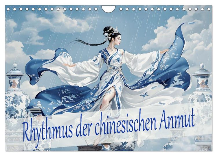 Produktbild: Rhythmus der chinesischen Anmut (Wandkalender 2026 DIN A4 quer), CALVENDO Monatskalender