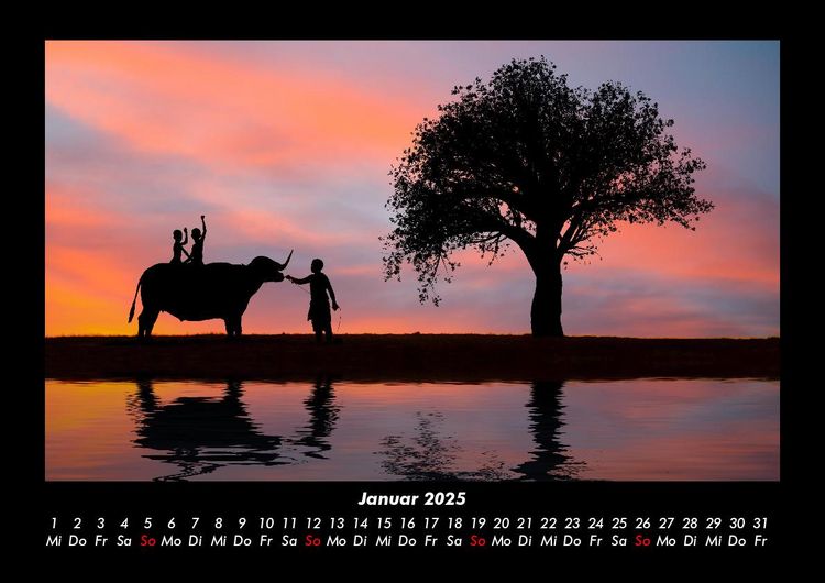Produktbild: Sonnenunterg&auml;nge 2025 Fotokalender DIN A3