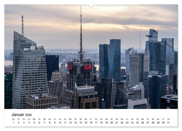 Produktbild: Meine Liebe New York (Wandkalender 2026 DIN A2 quer), CALVENDO Monatskalender