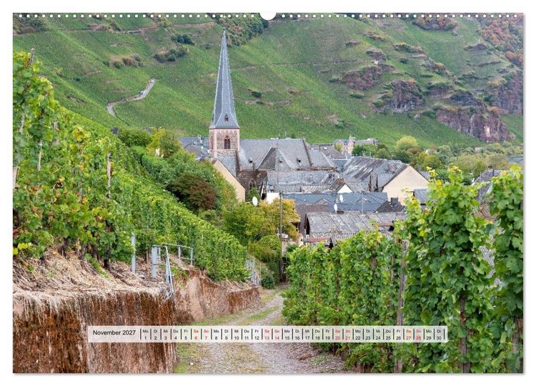 Produktbild: Unterwegs entlang der Mosel (hochwertiger Premium Wandkalender 2027 DIN A2 quer), Kunstdruck in Hochglanz