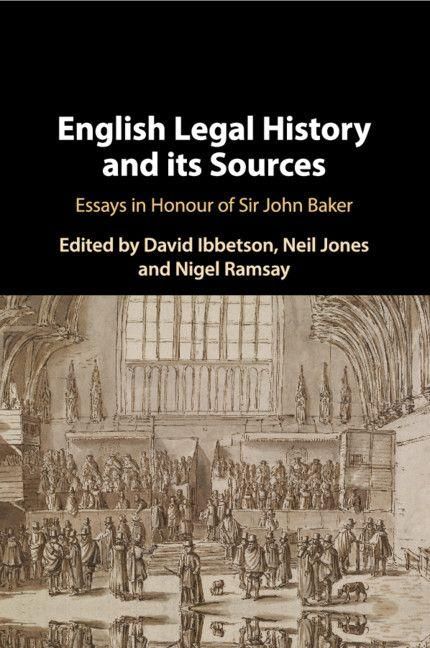 Produktbild: English Legal History and its Sources