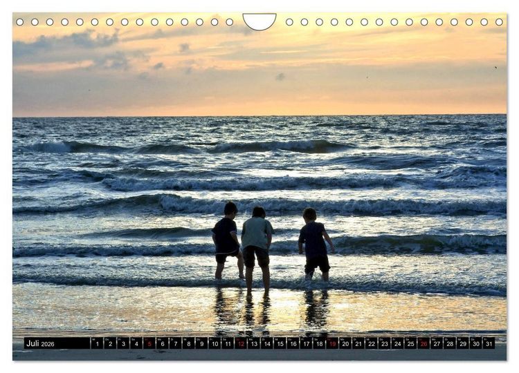 Produktbild: J&uuml;tland in D&auml;nemark - Von Henne Strand bis Blavand (Wandkalender 2026 DIN A4 quer), CALVENDO Monatskalender