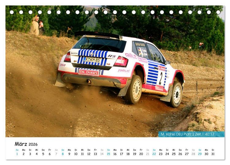Produktbild: Lausitz-Rallye Kalender (Tischkalender 2026 DIN A5 quer), CALVENDO Monatskalender