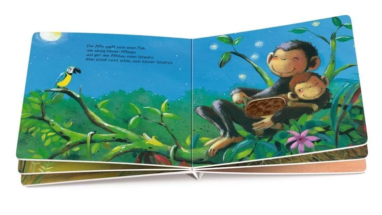 Produktbild: Wie kleine Tiere schlafen gehen. Mein F&uuml;hlbuch