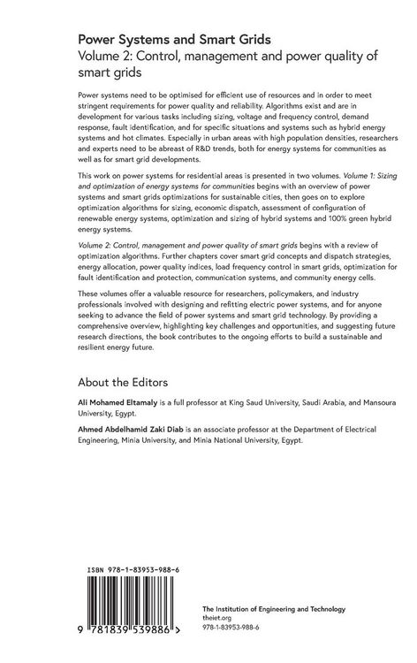 Produktbild: Power Systems and Smart Grids
