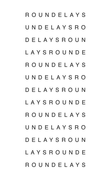 Produktbild: Roundelays