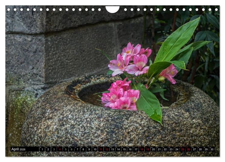 Produktbild: Kyotos Tempel - Bilder aus Japan (Wandkalender 2026 DIN A4 quer), CALVENDO Monatskalender