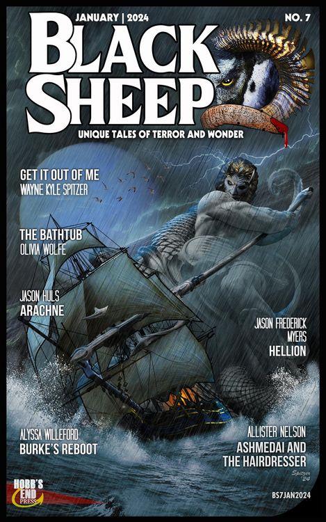 Produktbild: Black Sheep: Unique Tales of Terror and Wonder No. 7 | January 2024 (Black Sheep Magazine, #7)