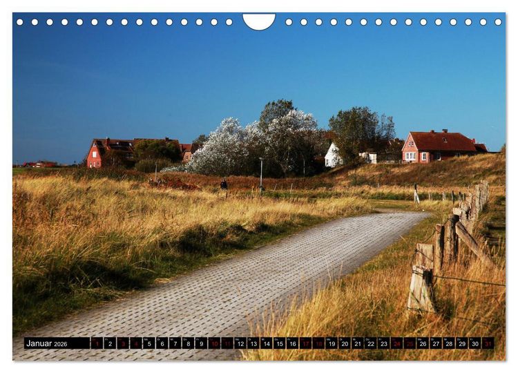 Produktbild: Insel Baltrum, Perle im Ostfriesischen Wattenmeer (Wandkalender 2026 DIN A4 quer), CALVENDO Monatskalender