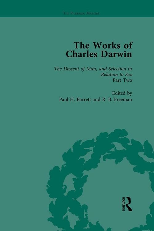 Produktbild: The Works of Charles Darwin: v. 22: Descent of Man, and Selection in Relation to Sex (, with an Essay by T.H. Huxley)