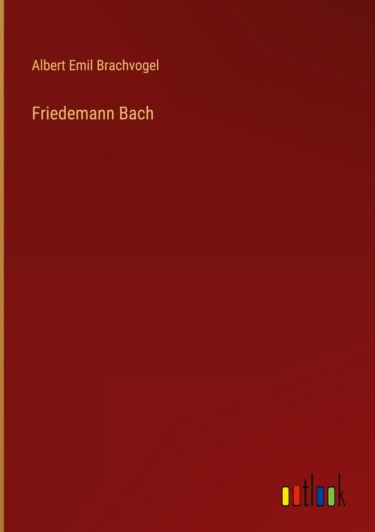 Produktbild: Friedemann Bach