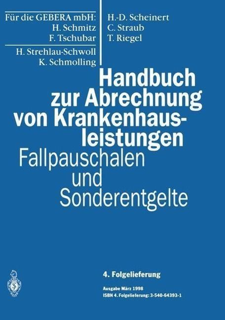 Produktbild: Handbuch zur Abrechnung von Krankenhausleistungen