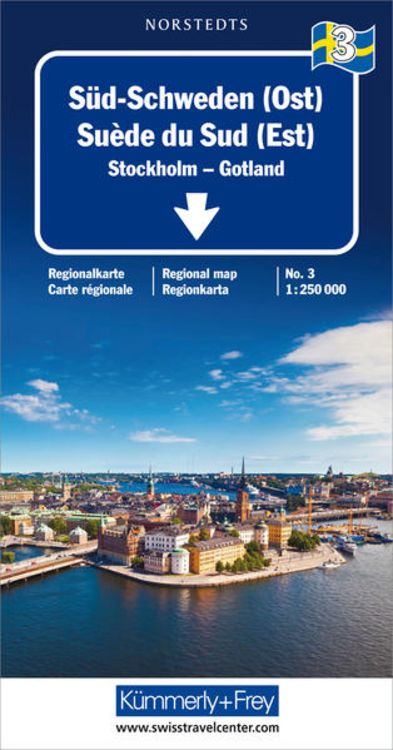 Produktbild: KuF Schweden 03. S&uuml;d-Schweden (Ost) 1 : 250 000. Stra&szlig;enkarte