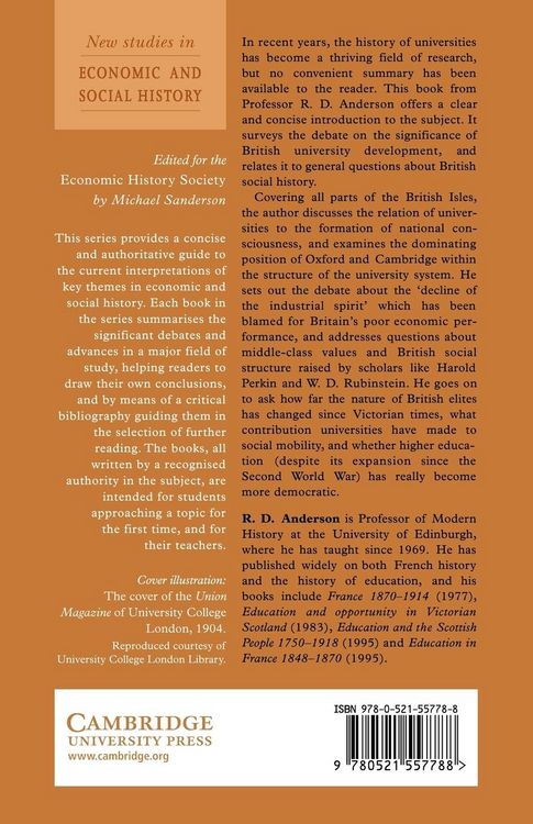 Produktbild: Universities and Elites in Britain Since 1800