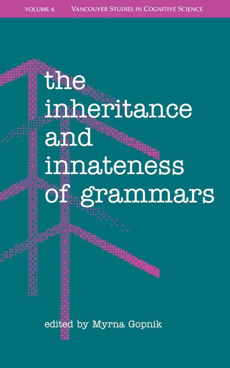 Produktbild: The Inheritance and Innateness of Grammars
