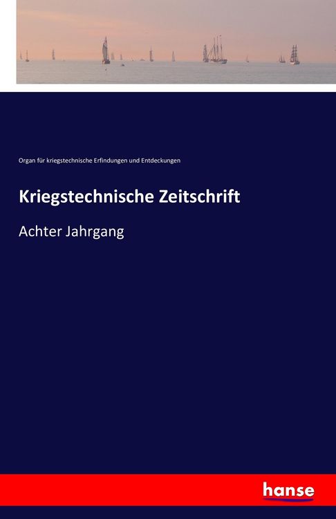Produktbild: Kriegstechnische Zeitschrift