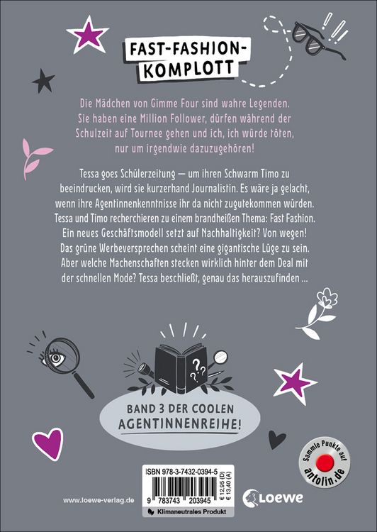 Produktbild: T wie Tessa (Band 3) - Geheime Gesch&auml;fte