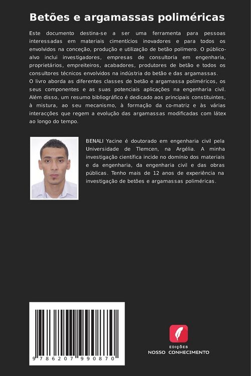 Produktbild: Bet&otilde;es e argamassas polim&eacute;ricas