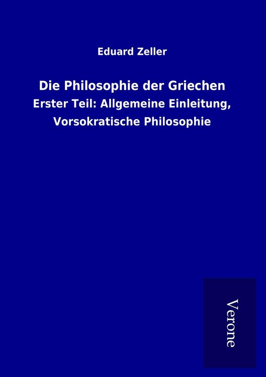 Produktbild: Die Philosophie der Griechen
