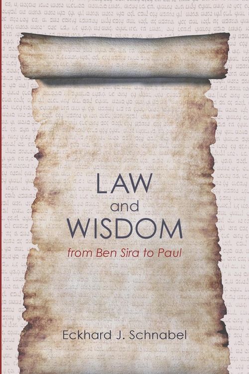 Produktbild: Law and Wisdom from Ben Sira to Paul