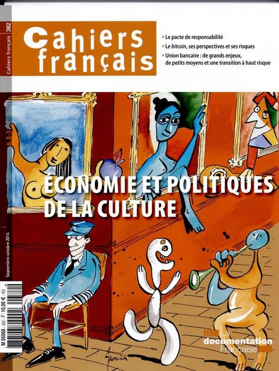 Produktbild: Cahiers Francais ; Economie et Politique de la Culture