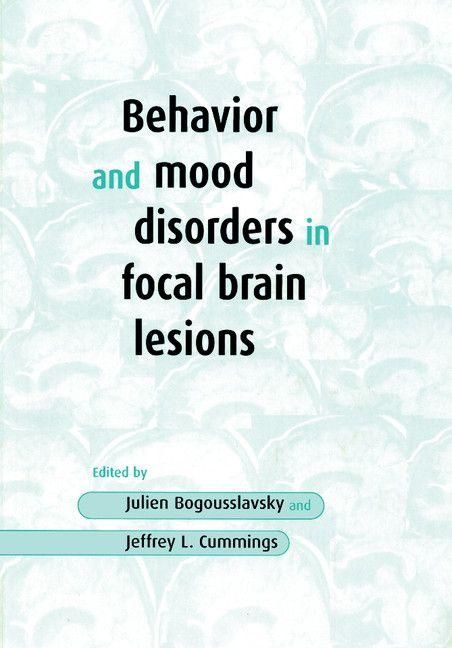 Produktbild: Behavior and Mood Disorders in Focal Brain Lesions