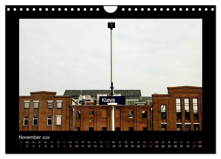Produktbild: Sch&ouml;nes Kleve bei Tag und Nacht (Wandkalender 2026 DIN A4 quer), CALVENDO Monatskalender