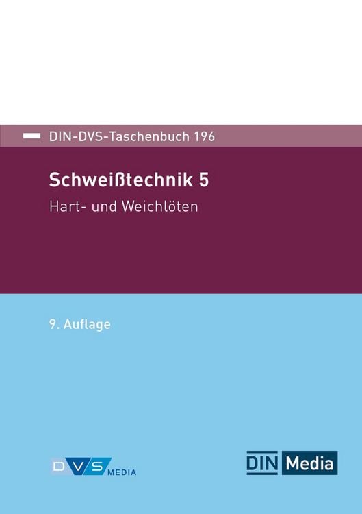 Produktbild: DIN-DVS-Taschenbuch 196