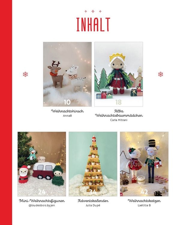 Produktbild: O du fr&ouml;hliche! Die gro&szlig;e Amigurumi-Christmas-Sammlung