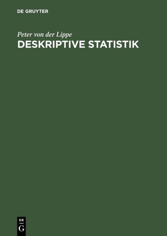 Produktbild: Deskriptive Statistik