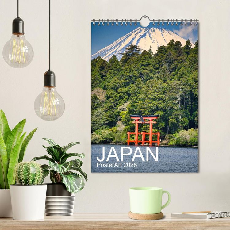Produktbild: Japan PosterArt 2024 (Wandkalender 2026 DIN A4 hoch), CALVENDO Monatskalender
