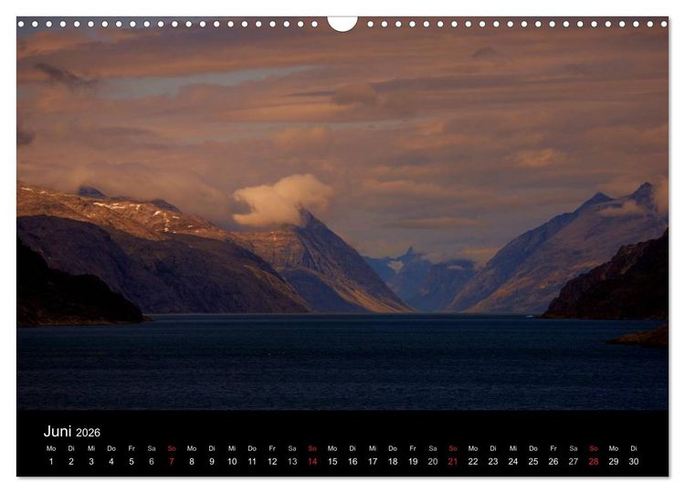 Produktbild: Gr&ouml;nland by Andr&eacute; Poling (Wandkalender 2026 DIN A3 quer), CALVENDO Monatskalender