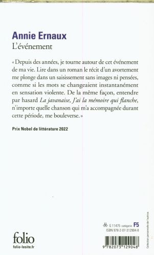 Produktbild: L'&eacute;v&eacute;nement