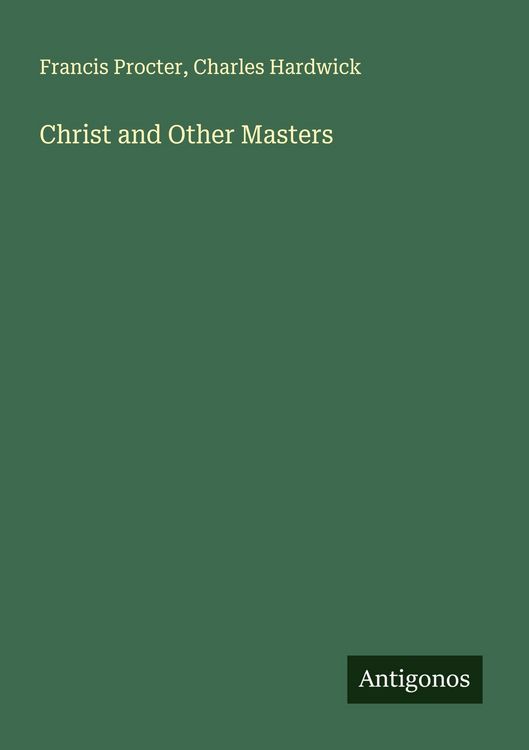 Produktbild: Christ and Other Masters