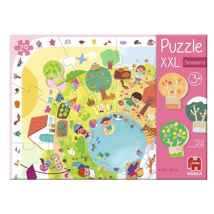 Produktbild: GOULA - XXL-Puzzle Jahreszeiten