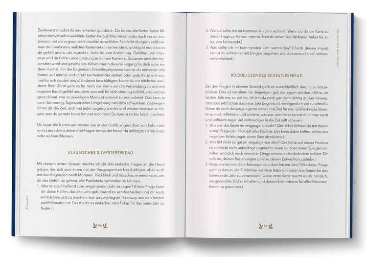 Produktbild: Tarot Journal f&uuml;r Rauhn&auml;chte und Jahreswende