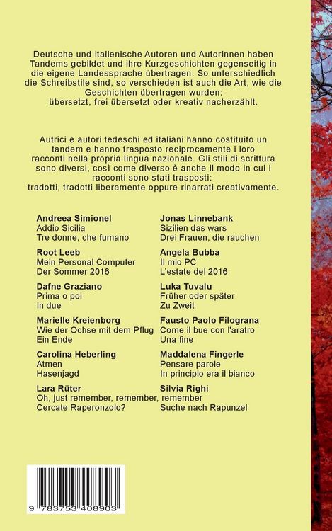 Produktbild: Literatur Tandem letterario -2021