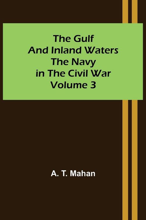 Produktbild: The Gulf and Inland Waters; The Navy in the Civil War. Volume 3.