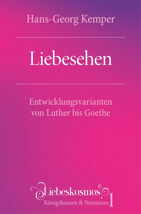 Produktbild: Liebesehen