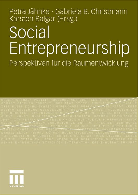Produktbild: Social Entrepreneurship