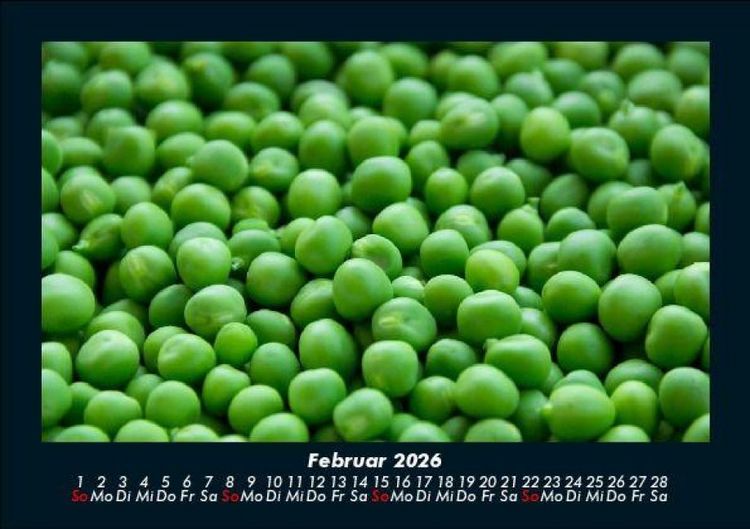Produktbild: Gem&uuml;sekalender 2026 Fotokalender DIN A5