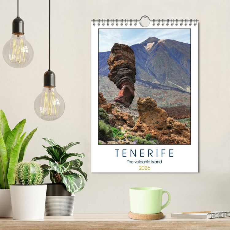 Produktbild: Tenerife - The volcanic island (Wall Calendar 2026 DIN A4 portrait), CALVENDO 12 Month Wall Calendar