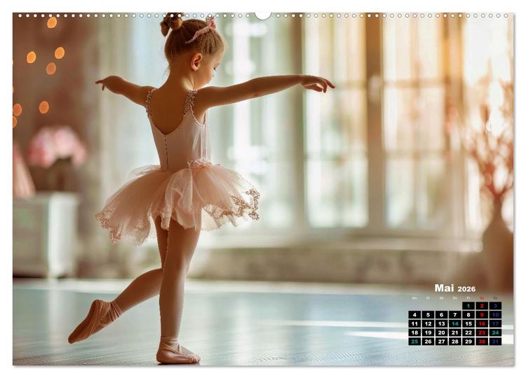 Produktbild: BALLETT - ein Hauch Magie (Wandkalender 2026 DIN A2 quer), CALVENDO Monatskalender