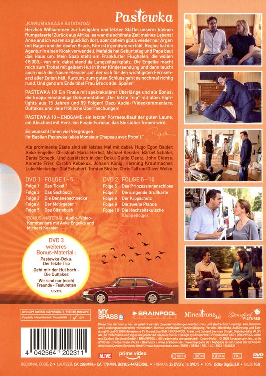 Produktbild: Pastewka - Staffel 10 [3 DVDs]