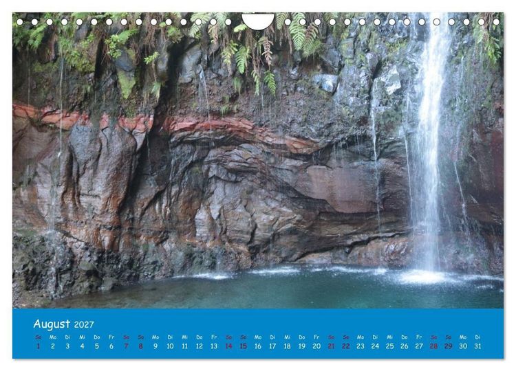Produktbild: Levadawandern auf Madeira (Wandkalender 2027 DIN A4 quer), CALVENDO Monatskalender
