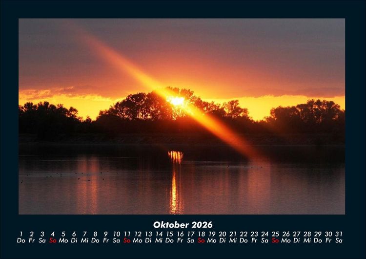 Produktbild: Die Seen der Erde 2026 Fotokalender DIN A4